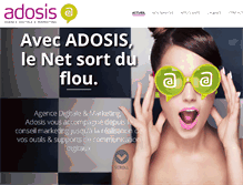 Tablet Screenshot of adosis.com